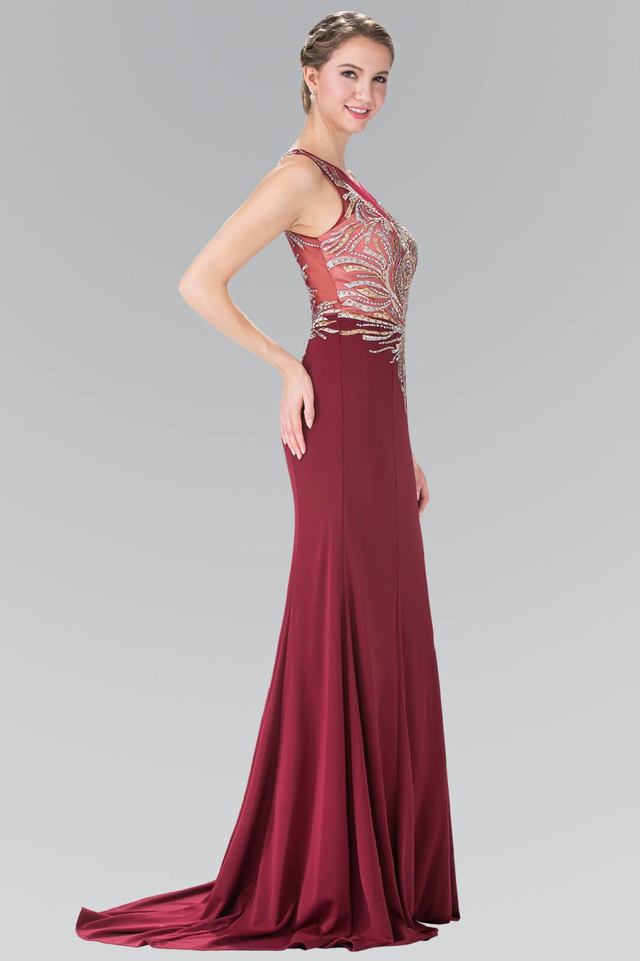 Prom Long Evening Dress Formal Gown - The Dress Outlet Elizabeth K