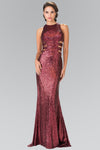 Prom Long Formal Dress Sequins Evening Gown - The Dress Outlet Elizabeth K