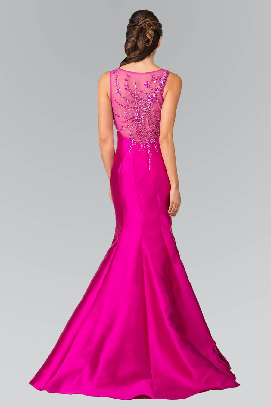 Prom Long Formal Sleeveless Mermaid Evening Dress - The Dress Outlet Elizabeth K