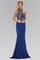 Prom Long Halter Neck evening Dress - The Dress Outlet Elizabeth K