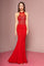 Prom Long Halter Neck evening Dress - The Dress Outlet Elizabeth K