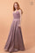 Prom Long Lace Open Back Evening Lace Dress - The Dress Outlet Elizabeth K