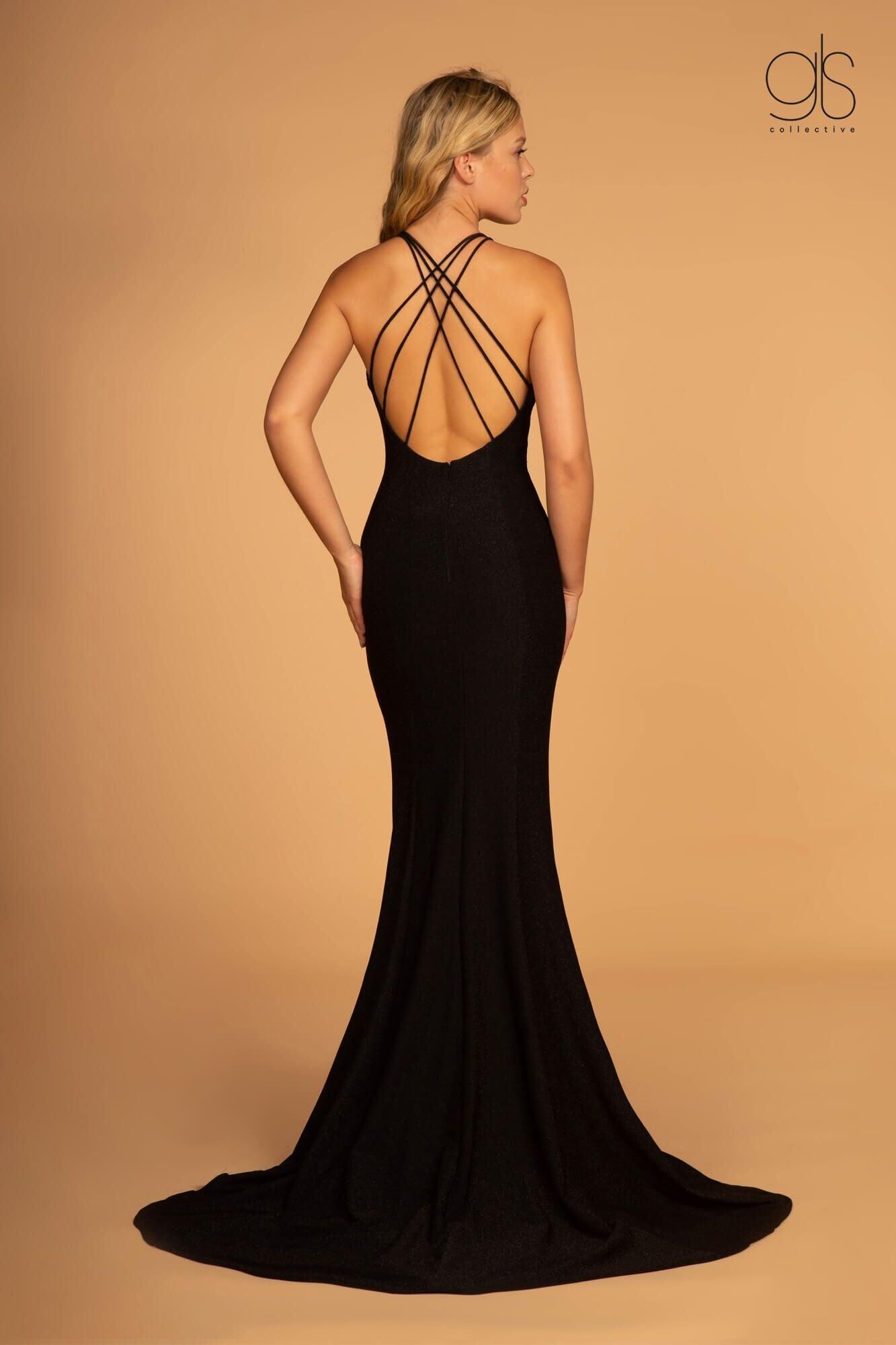 Prom Long Open Back Mermaid Evening Dress - The Dress Outlet Elizabeth K