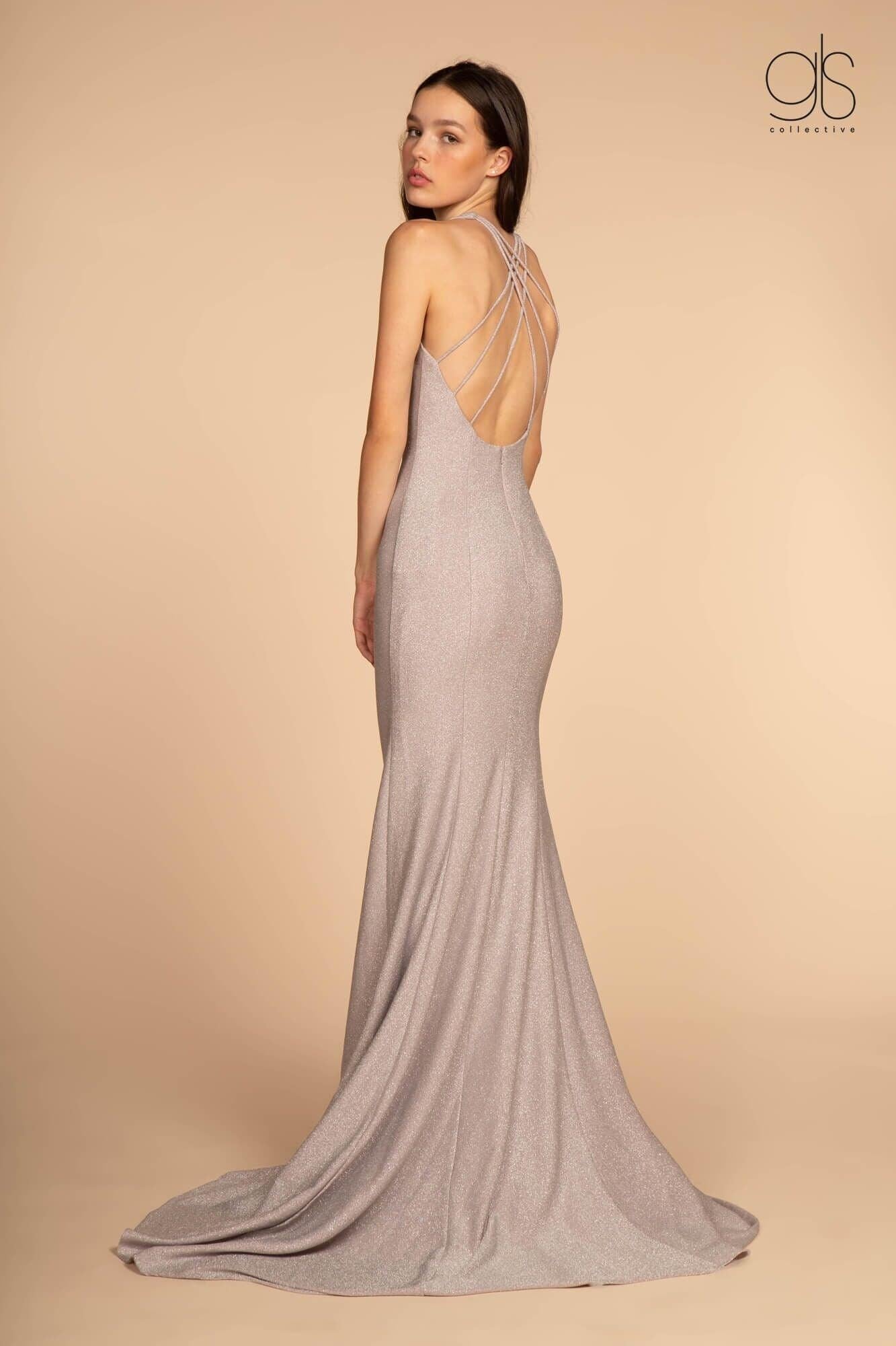 Prom Long Open Back Mermaid Evening Dress - The Dress Outlet Elizabeth K