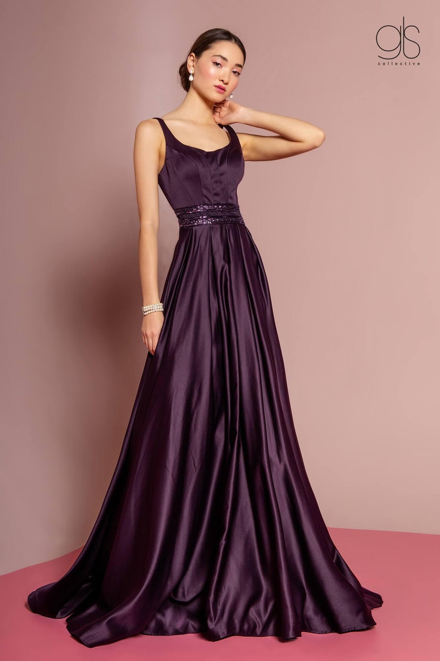 Prom Long Sleeveless Formal Evening Dress - The Dress Outlet Elizabeth K