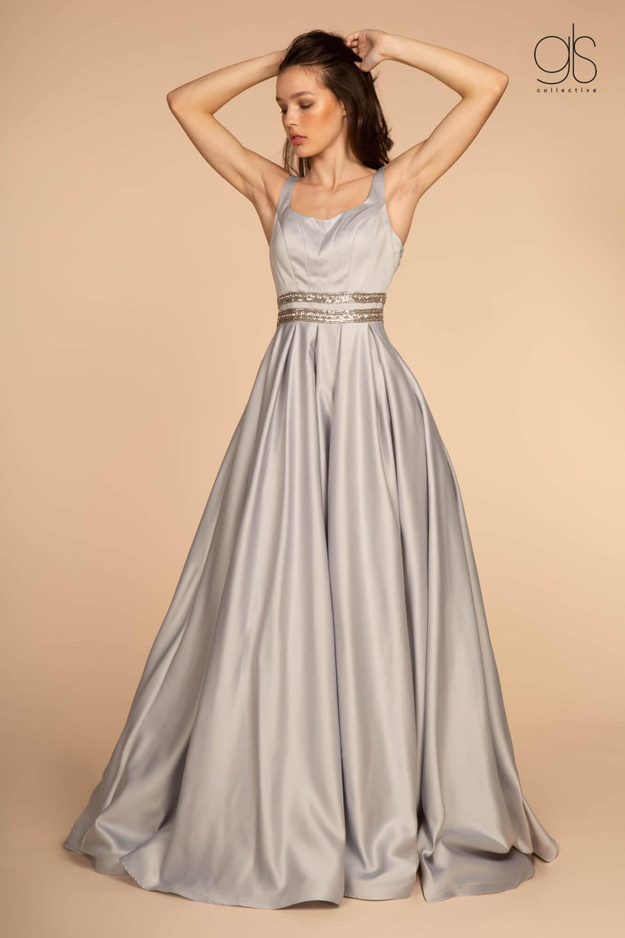 Prom Long Sleeveless Formal Evening Dress - The Dress Outlet Elizabeth K