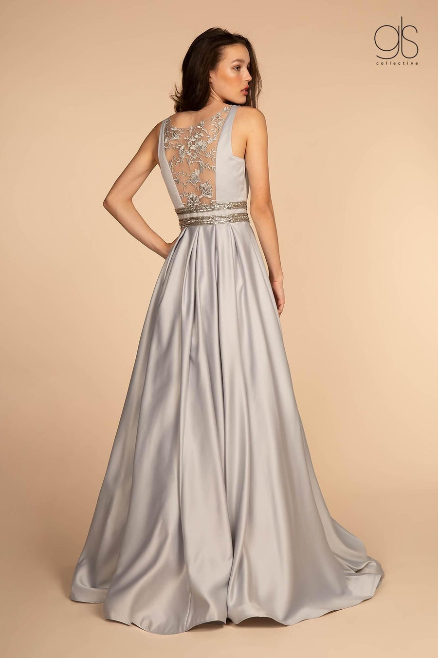 Prom Long Sleeveless Formal Evening Dress - The Dress Outlet Elizabeth K