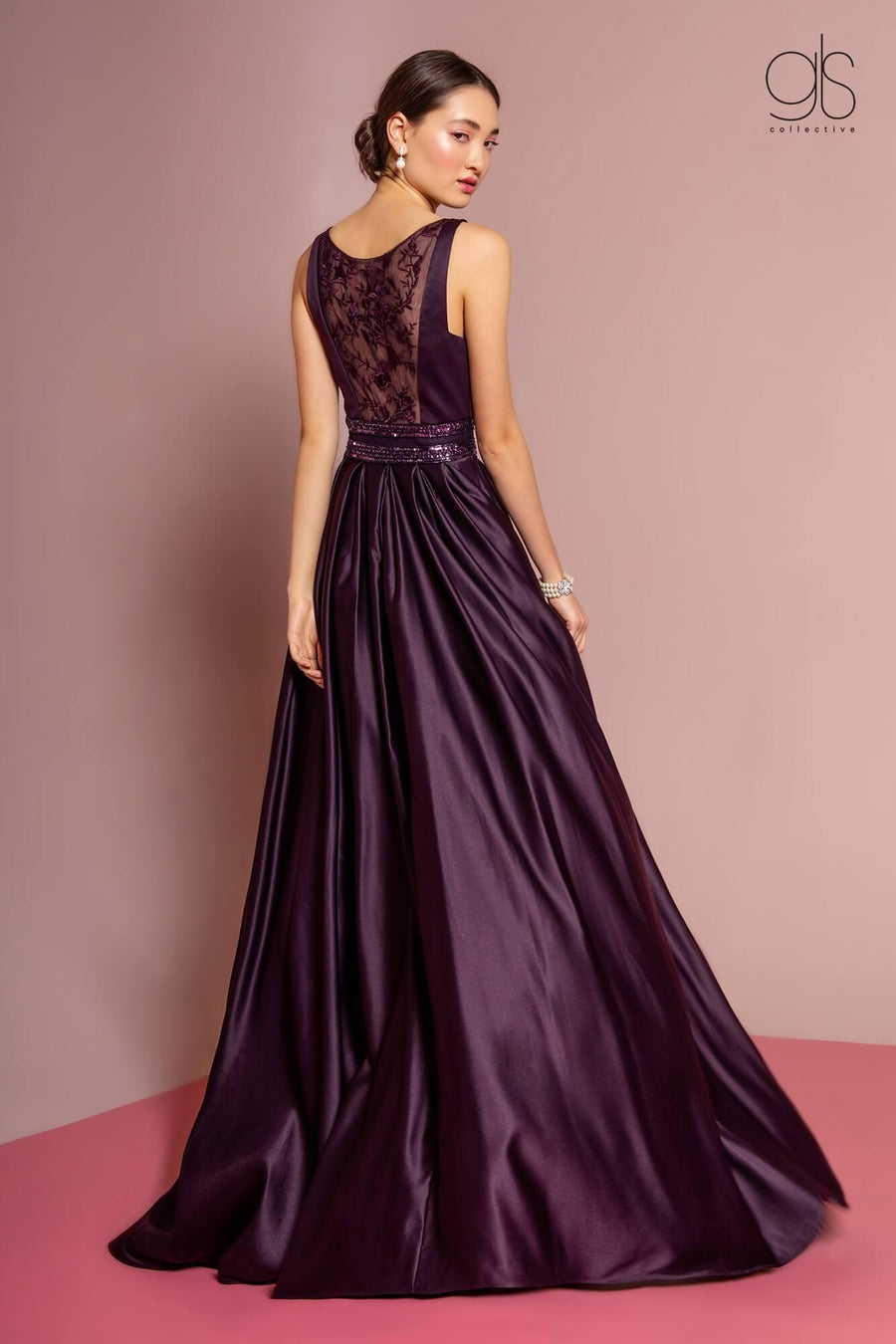 Prom Long Sleeveless Formal Evening Dress - The Dress Outlet Elizabeth K