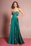 Prom Long Strapless Sweetheart Formal Evening Dress - The Dress Outlet Elizabeth K