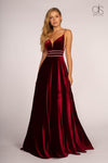 Prom Long Velvet Evening Dress Formal Ball Gown - The Dress Outlet Elizabeth K