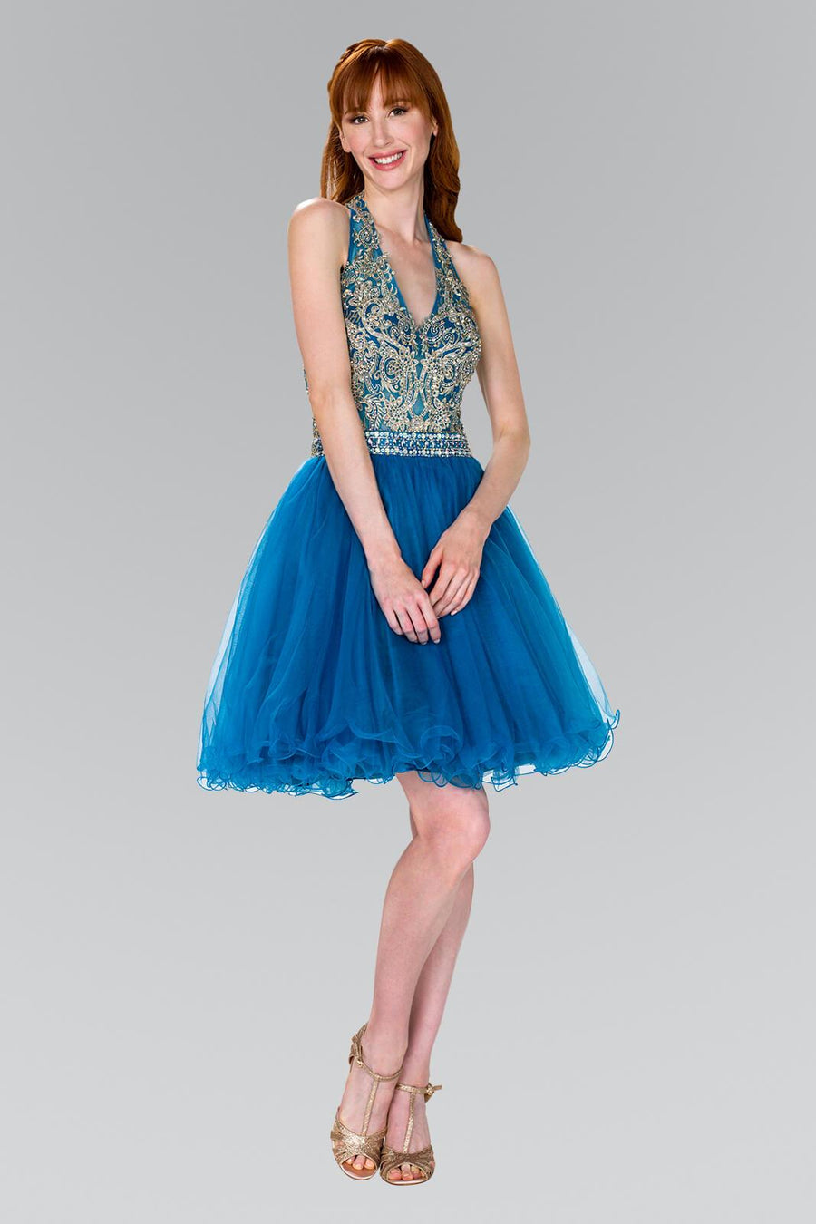 Prom Short Dress Formal Homecoming - The Dress Outlet Elizabeth K