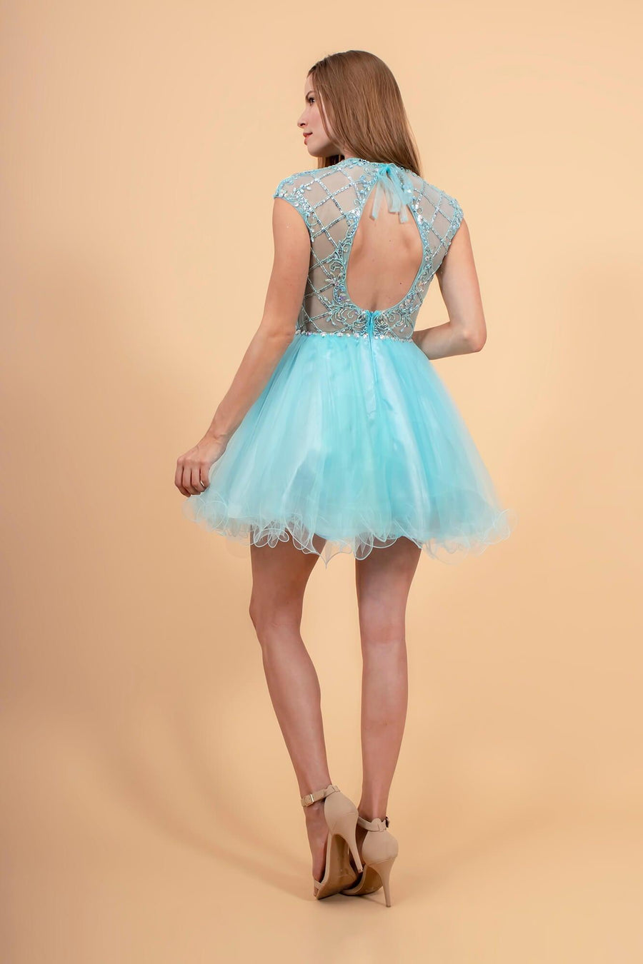 Prom Short Dress Formal Homecoming - The Dress Outlet Elizabeth K