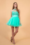 Prom Short Dress Homecoming - The Dress Outlet Elizabeth K