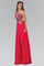 Prom Strapless Chiffon Long Dress Evening Gown - The Dress Outlet Elizabeth K