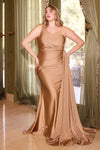 Prom Dresses Long Fitted Plus Size Prom Dress Gold