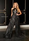 Rachel Allan Beaded Formal Jumpsuit - The Dress Outlet