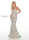 Rachel Allan Fitted Long Prom Dress - The Dress Outlet