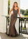 Rachel Allan Long Fitted Prom Dress - The Dress Outlet