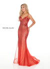 Rachel Allan Long Fitted Prom Dress - The Dress Outlet