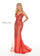 Rachel Allan Long Fitted Prom Dress - The Dress Outlet