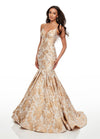 Rachel Allan Long Fitted Prom Dress Evening Gown - The Dress Outlet