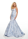 Rachel Allan Long Fitted Prom Dress Evening Gown - The Dress Outlet