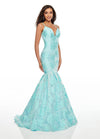 Rachel Allan Long Fitted Prom Dress Mermaid Style - The Dress Outlet