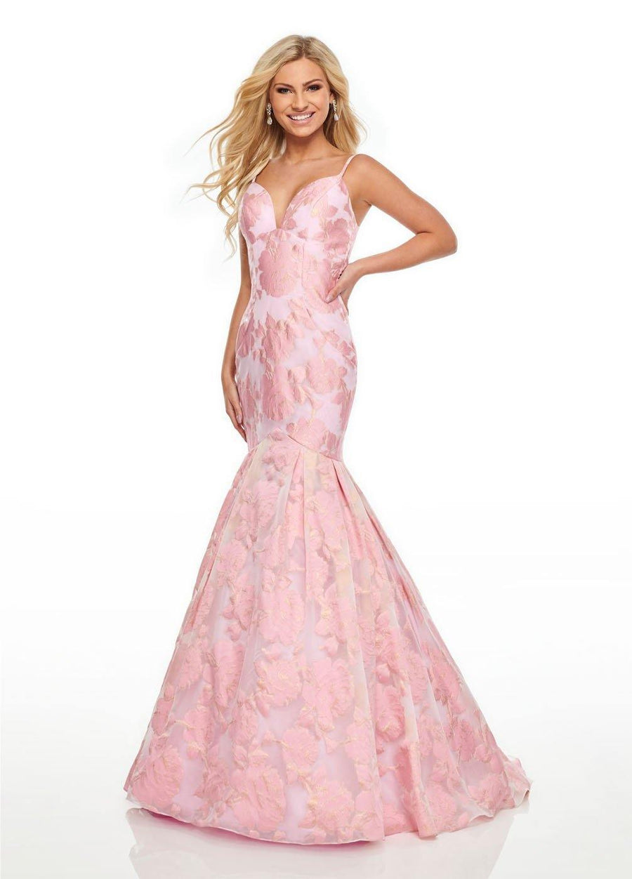 Rachel Allan Long Fitted Prom Dress Mermaid Style - The Dress Outlet