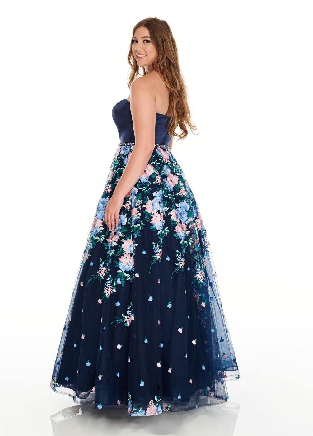 Rachel Allan Long Plus Size Dress Prom - The Dress Outlet