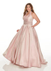 Rachel Allan Long Plus Size Prom Dress - The Dress Outlet