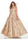 Rachel Allan Long Plus Size Prom Dress - The Dress Outlet