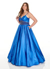 Rachel Allan Long Plus Size Prom Dress - The Dress Outlet