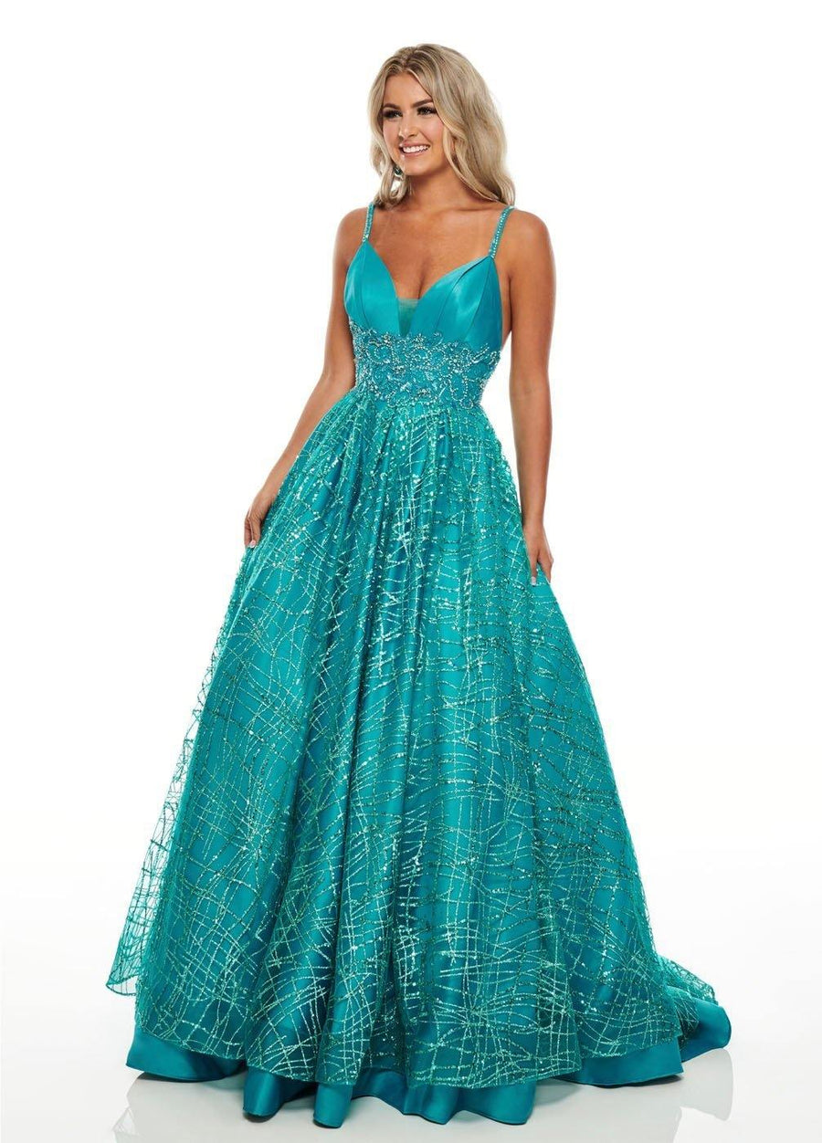 Rachel Allan Long Prom Dress Ball Gown - The Dress Outlet