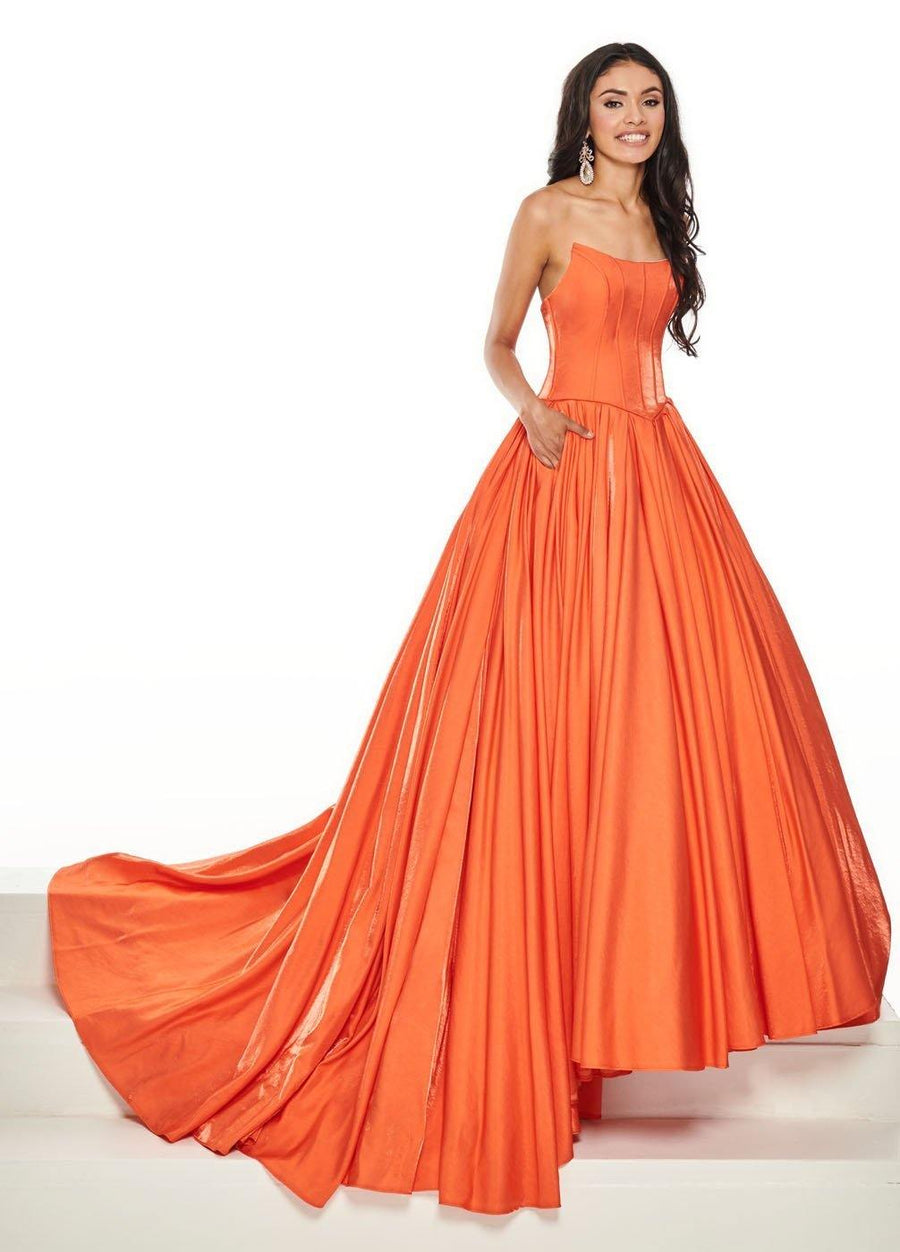 Rachel Allan Long Prom Dress Ball Gown - The Dress Outlet