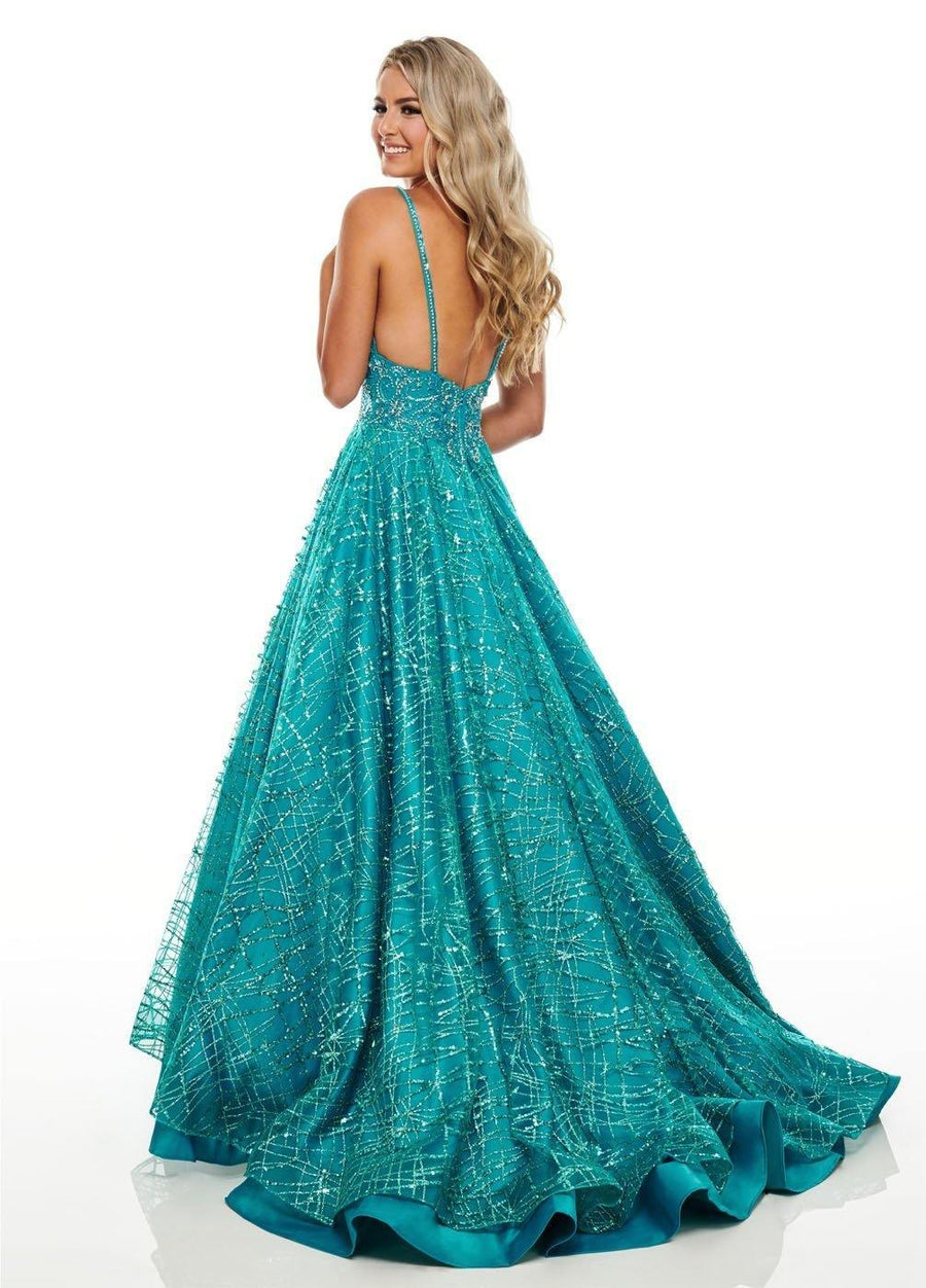 Rachel Allan Long Prom Dress Ball Gown - The Dress Outlet