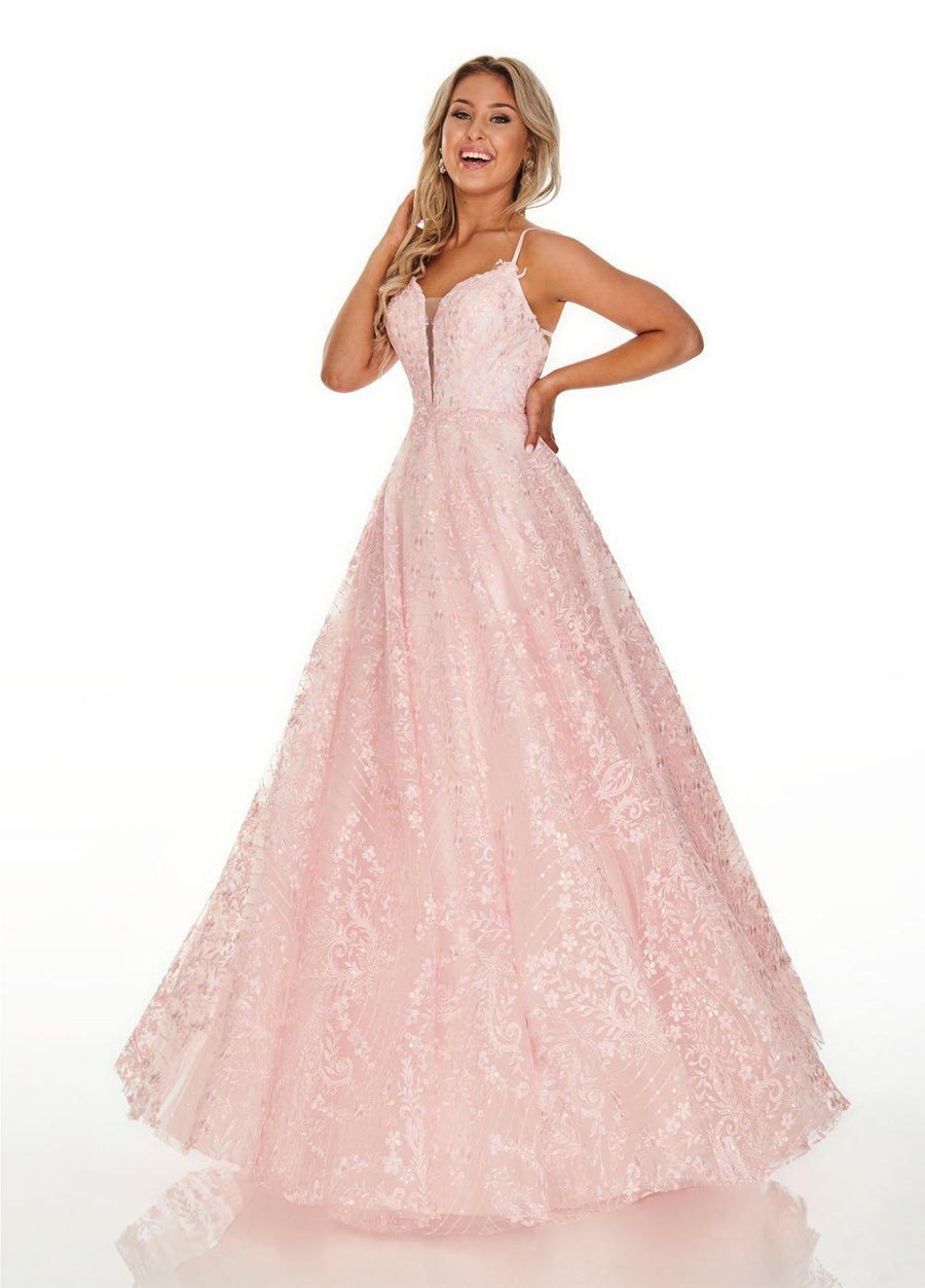 Rachel Allan Long Prom Dress Ball Gown - The Dress Outlet