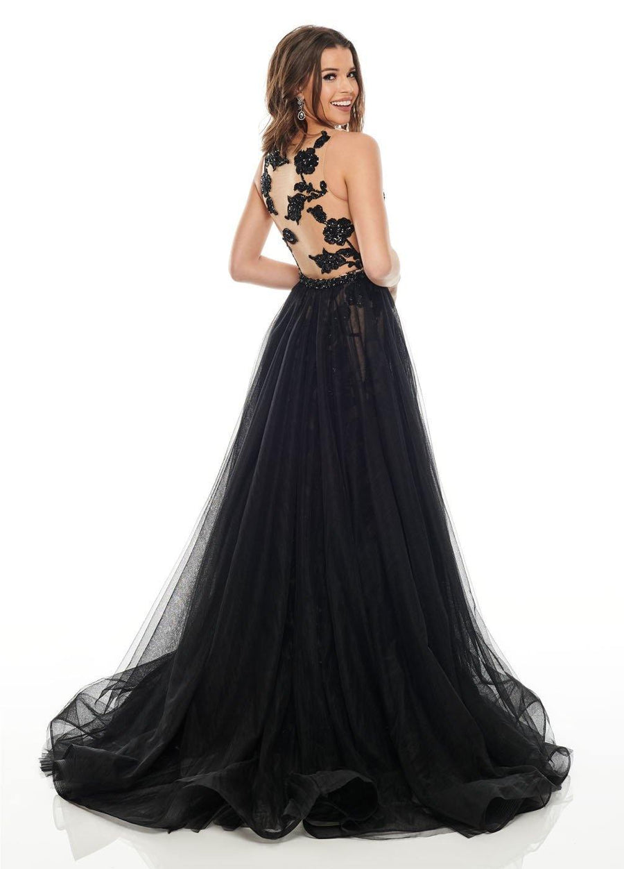 Rachel Allan Long Prom Dress Evening Gown - The Dress Outlet