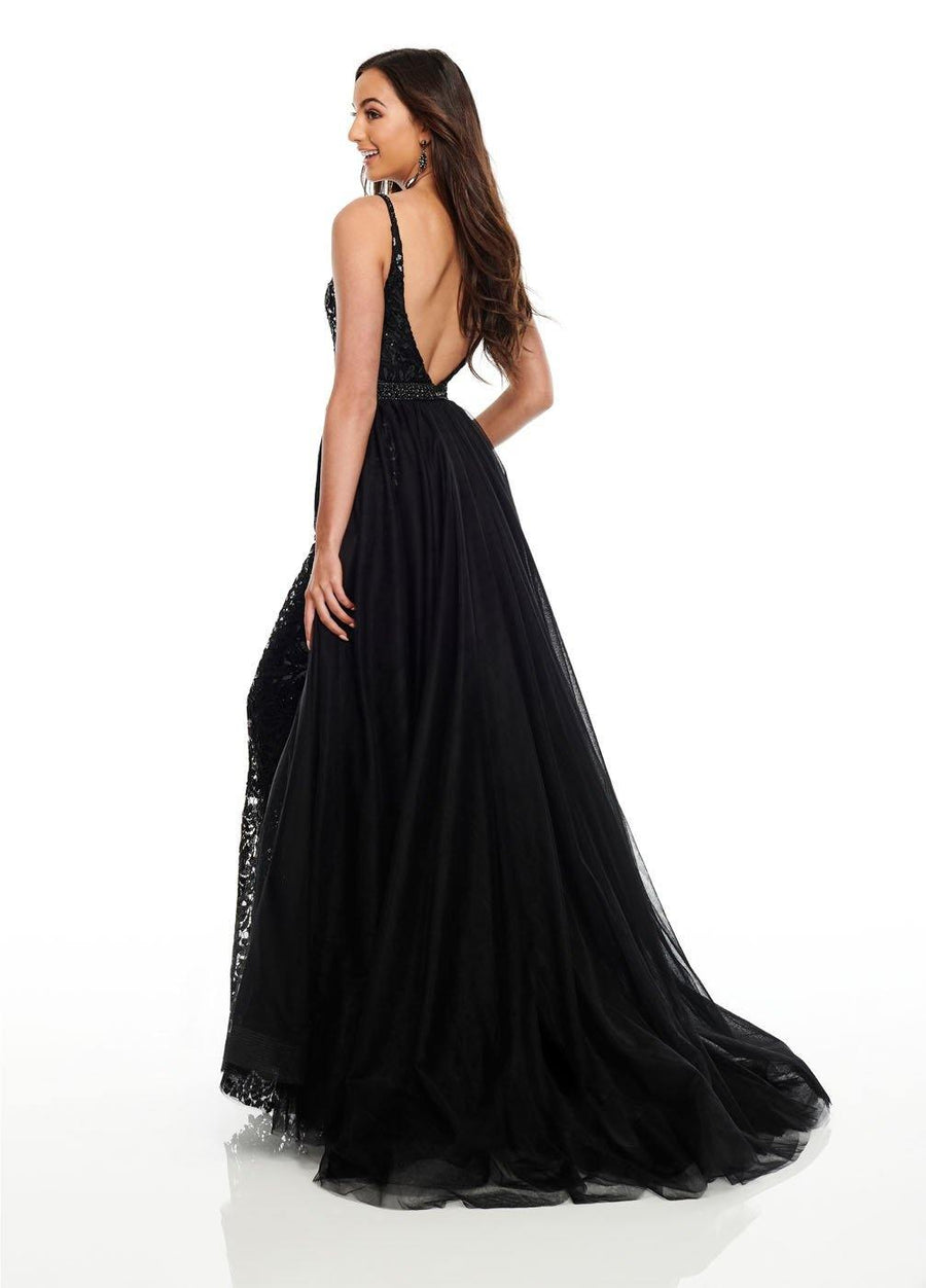 Rachel Allan Long Prom Dress Evening Gown - The Dress Outlet