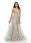 Rachel Allan Long Prom Dress Evening Gown - The Dress Outlet