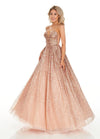 Rachel Allan Long Sparkling Prom Dress Ball Gown - The Dress Outlet