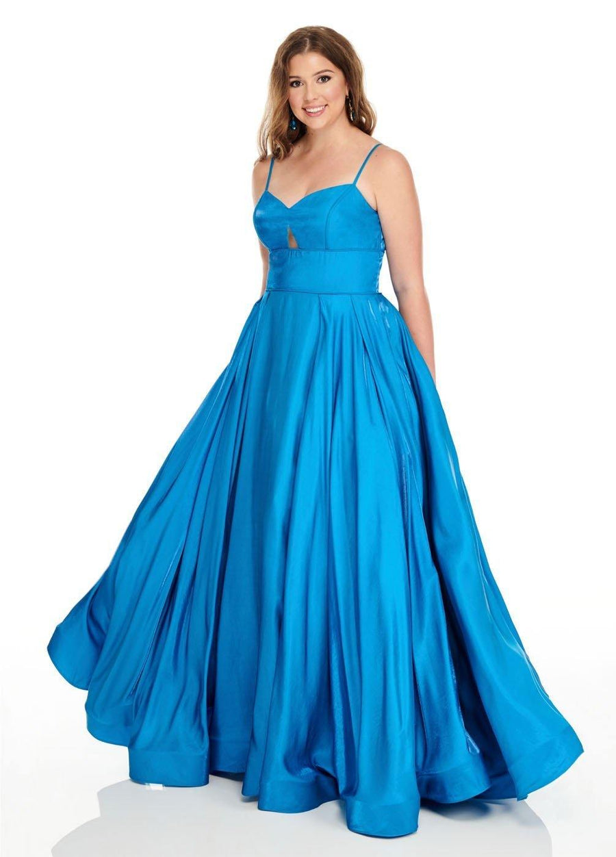 Rachel Allan Plus Size Prom Long Dress - The Dress Outlet