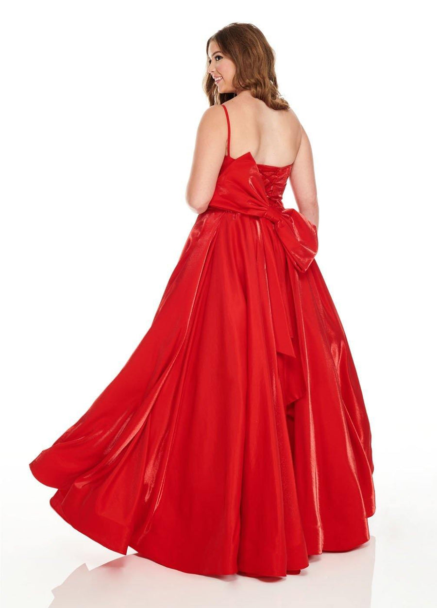 Rachel Allan Plus Size Prom Long Dress - The Dress Outlet