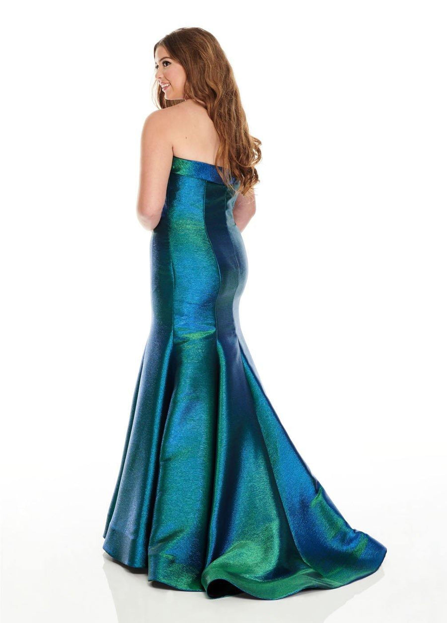 Rachel Allan Plus Size Prom Long Sexy Dress - The Dress Outlet