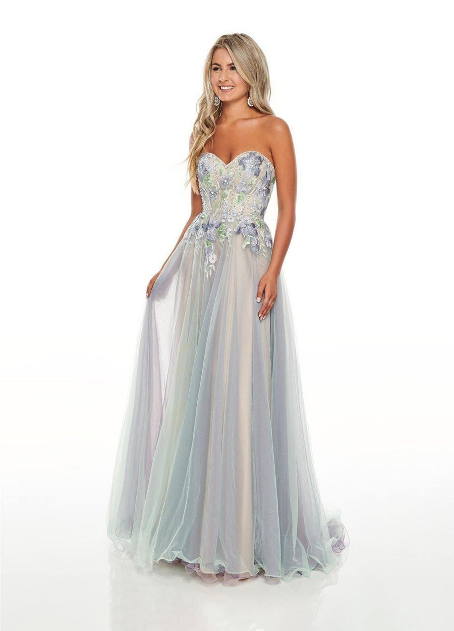 Rachel Allan Prom Long Dress Evening Gown - The Dress Outlet