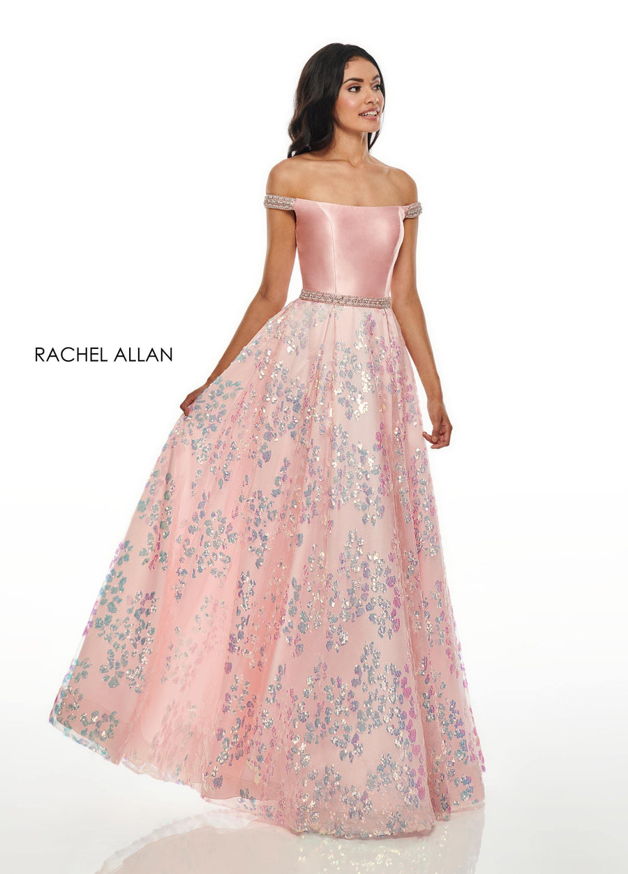 Rachel Allan Prom Long Dress Evening Gown - The Dress Outlet