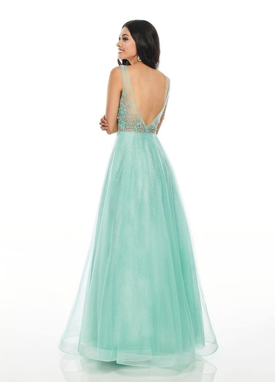 Rachel Allan Prom Long Dress Evening Gown - The Dress Outlet