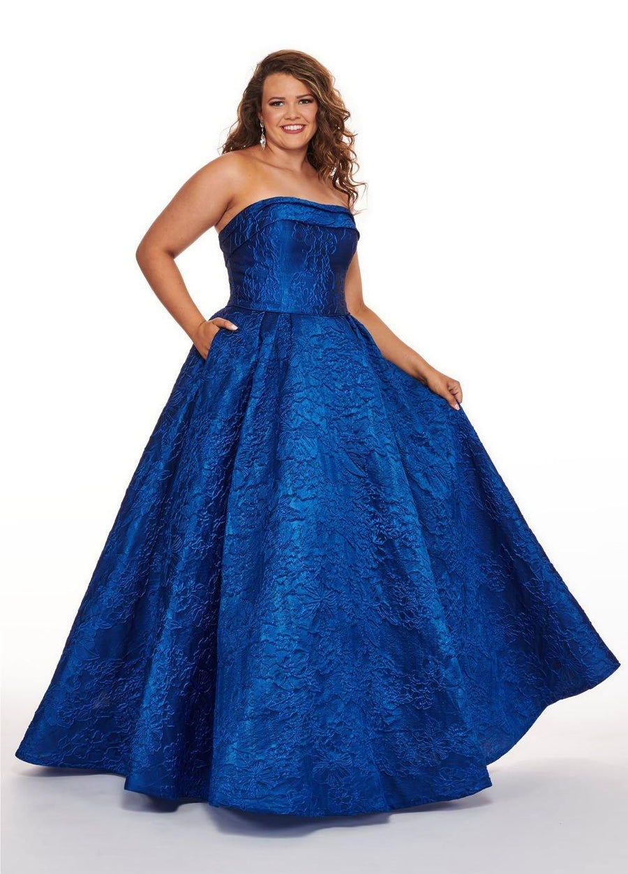 Rachel Allan Prom Long Dress Plus Size Ball Gown - The Dress Outlet