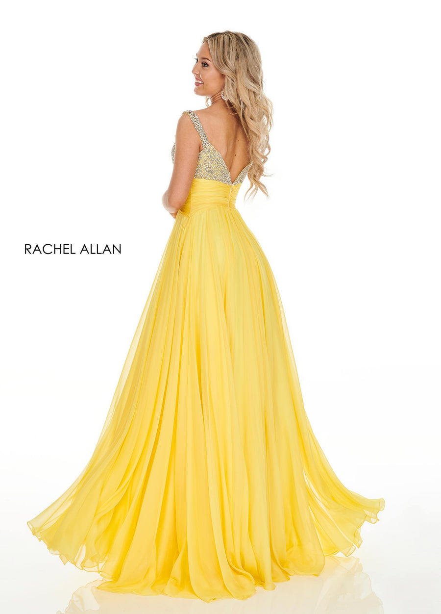 Rachel Allan Prom Long Formal Dress - The Dress Outlet