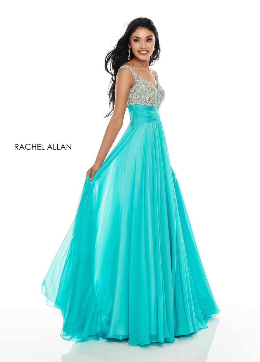 Rachel Allan Prom Long Formal Dress - The Dress Outlet