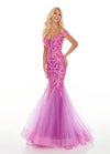 Rachel Allan Prom Long Fitted Mermaid Dress - The Dress Outlet